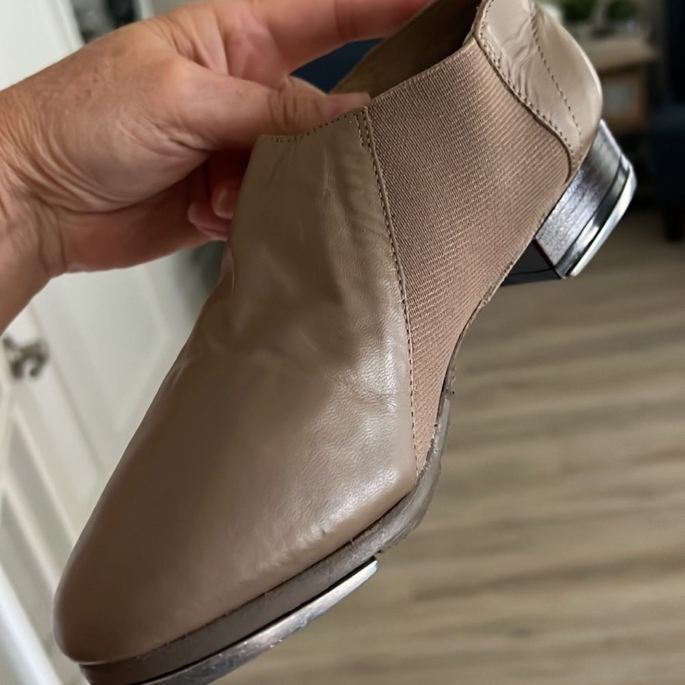 The Leo's Slip-On Jazz Tap Shoe Dance Shoes - Genuine Leather ultratone